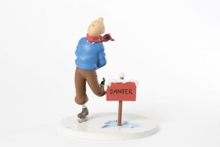 Leblon Moulinsart Tintin - Tintin voyageur 20 cm